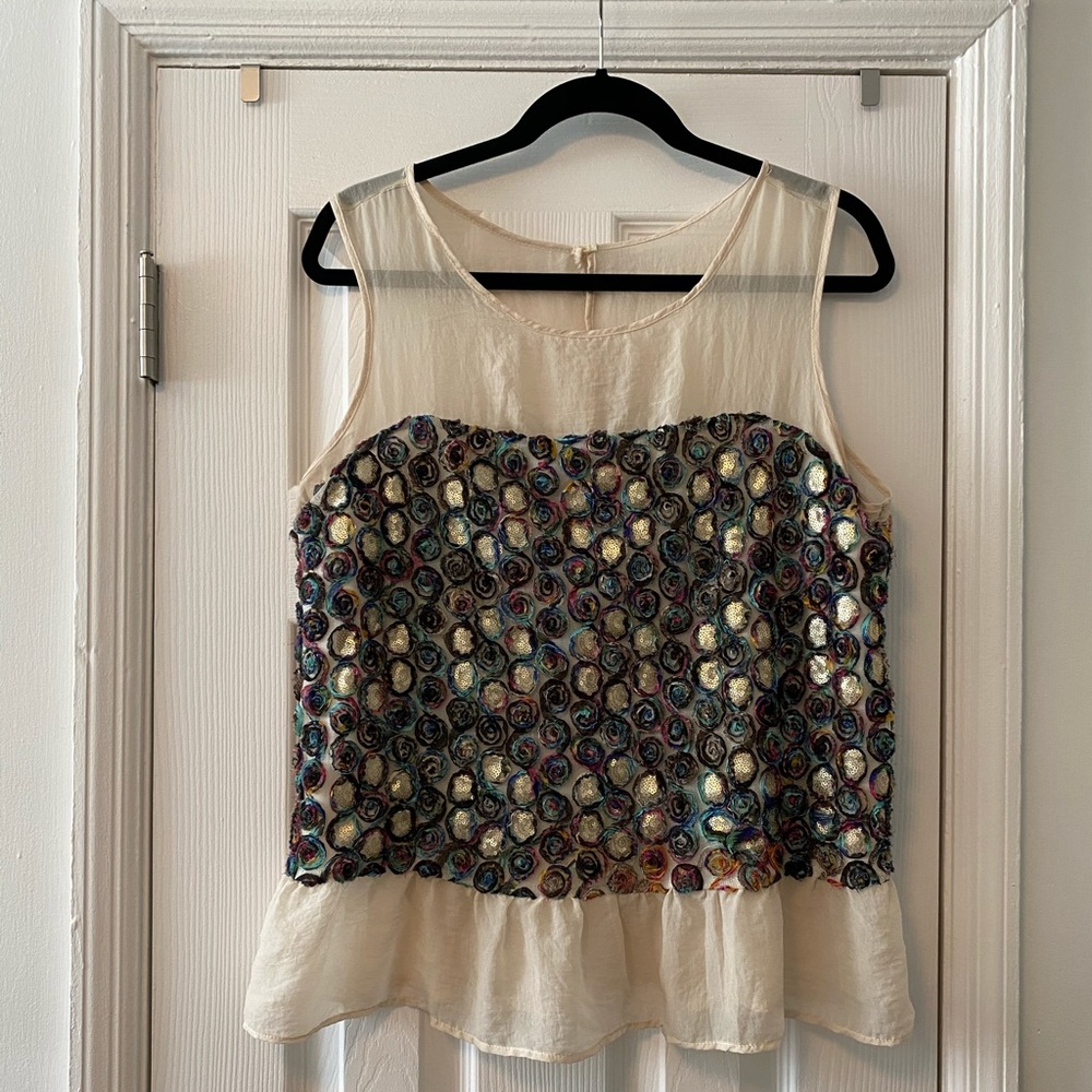 Sequined top